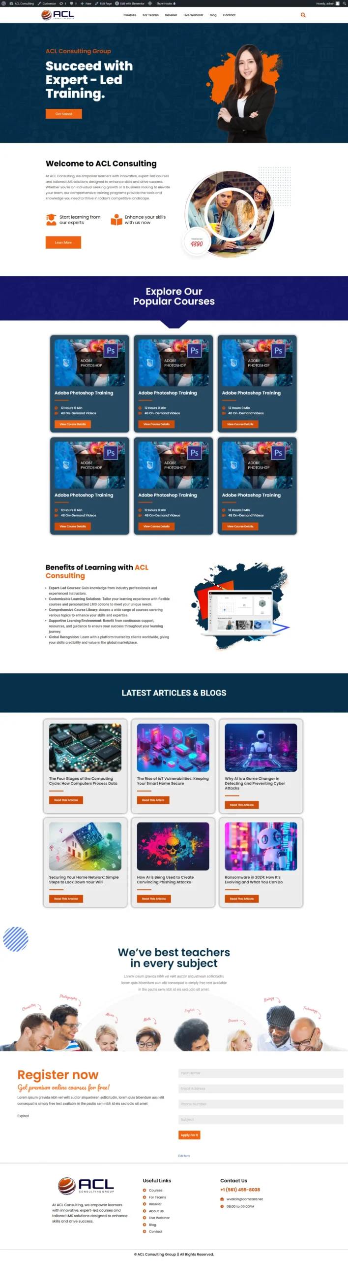 Website Development project: Asl