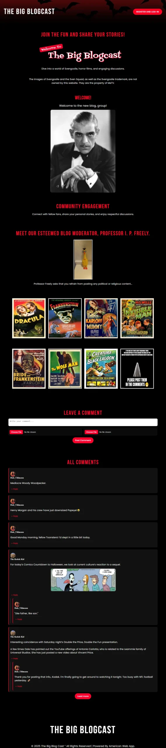 Website Development project: Blogcast