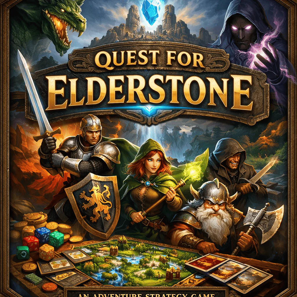 Illustration project: Board Game Cover 2