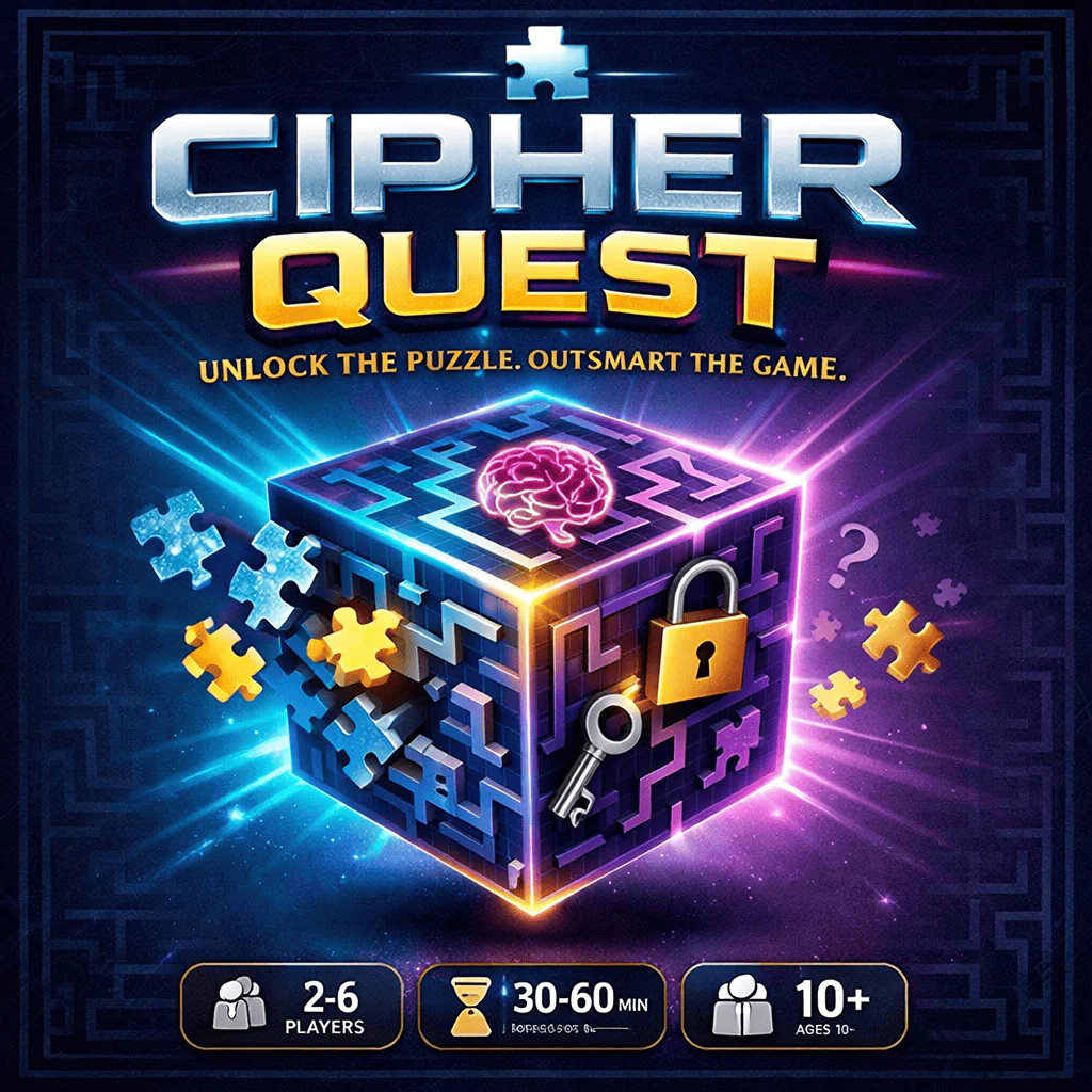 Illustration project: Board Game Cover 3