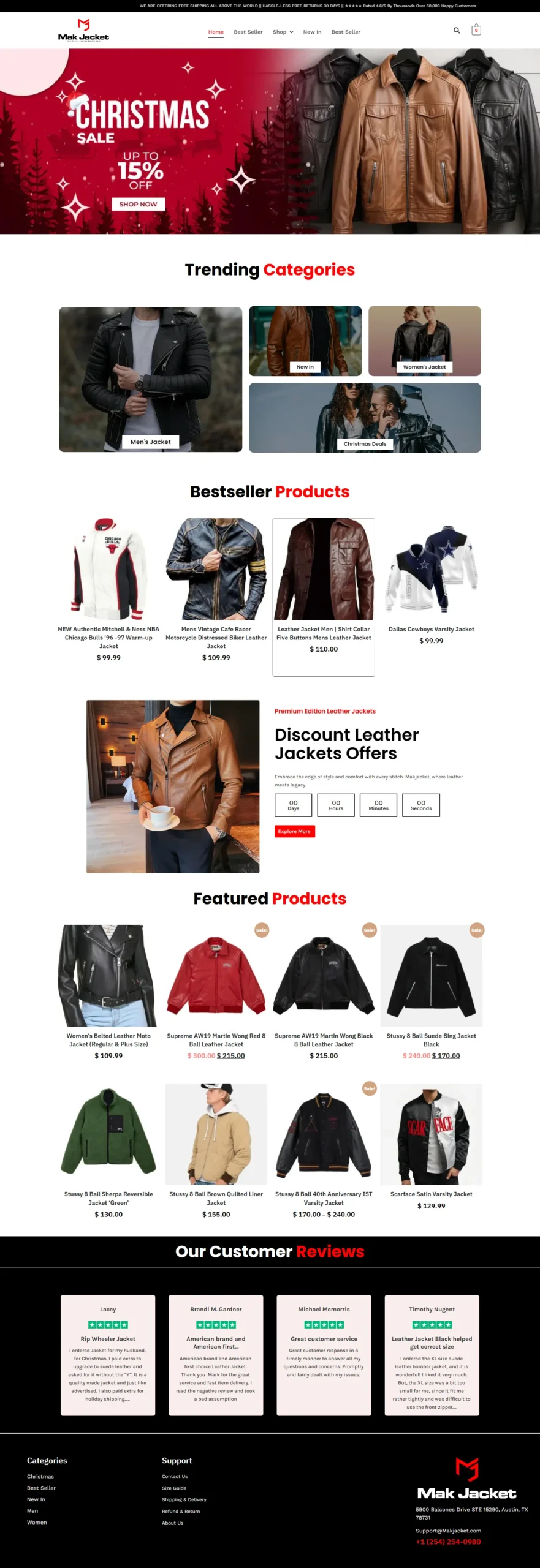 E-commerce Solution project: Makjacket