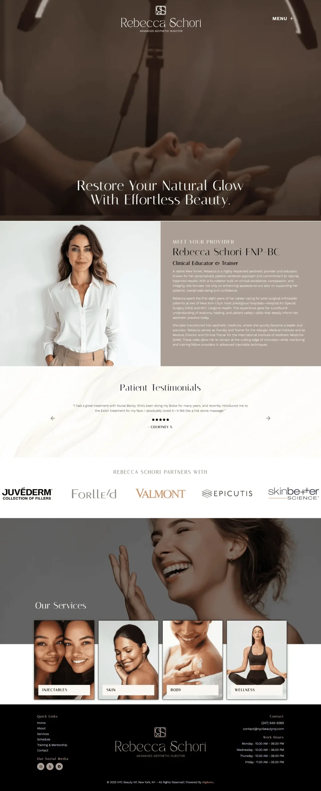 Website Development project: Rebeeca