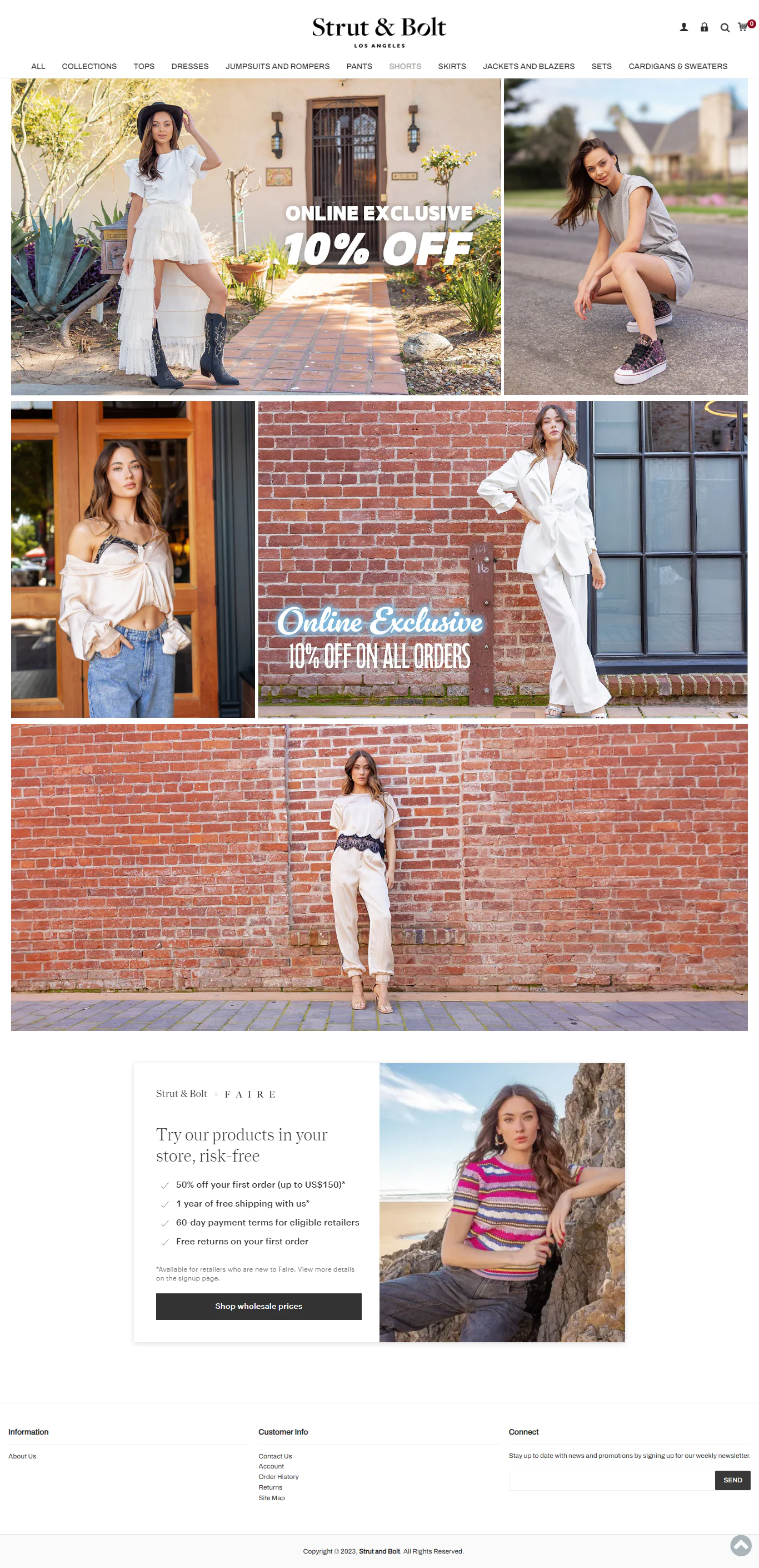E-commerce Solution project: Strutandbolt