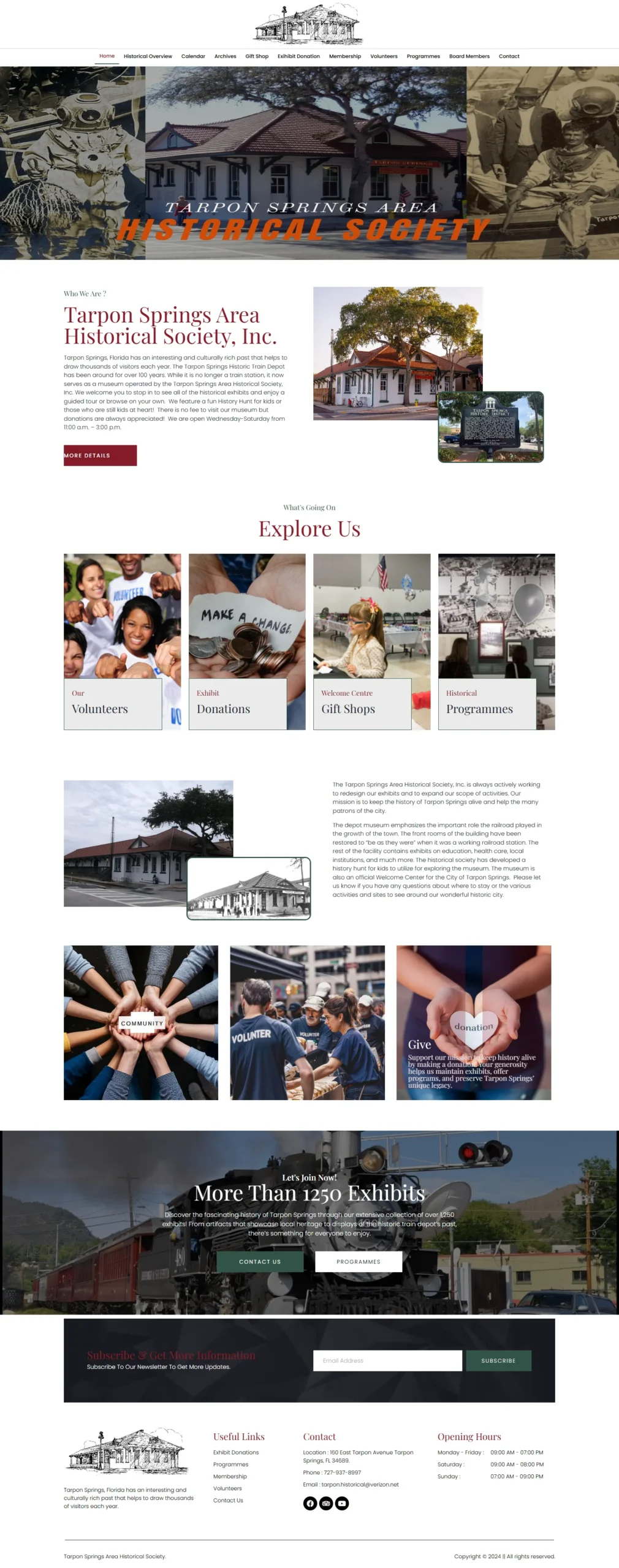 Website Development project: Tarponspring