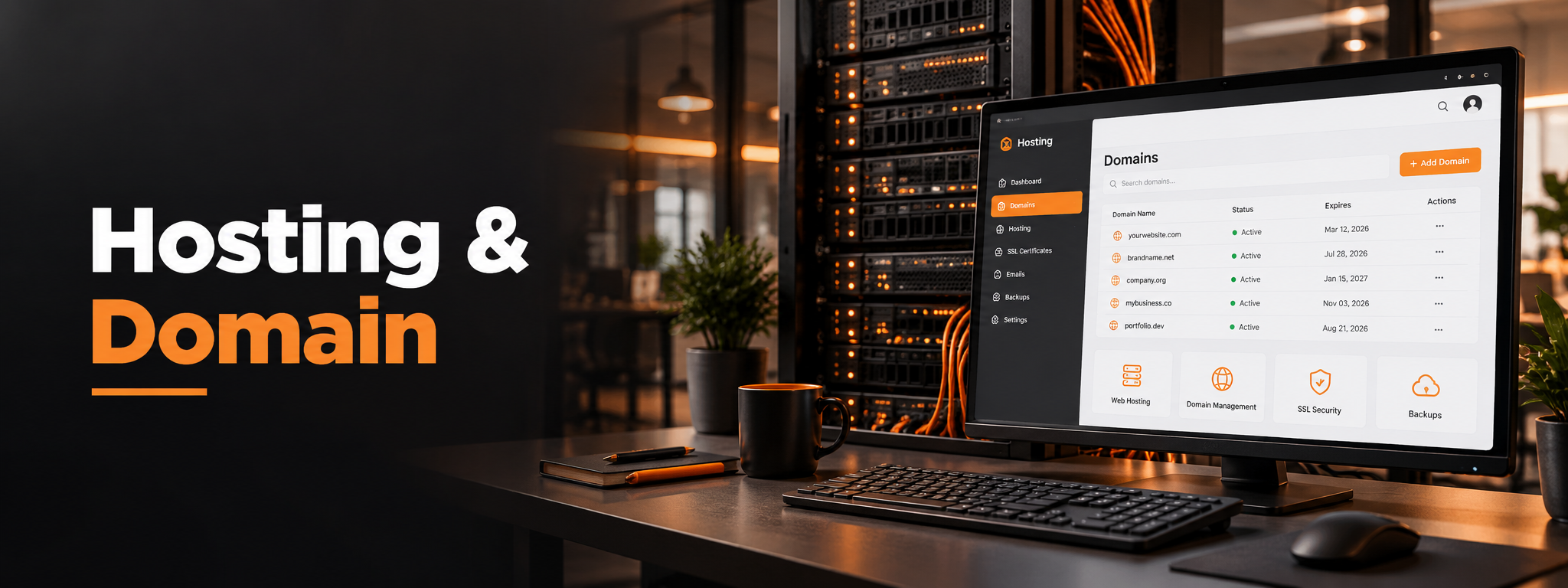 Hosting & Domain services by DigiKwic
